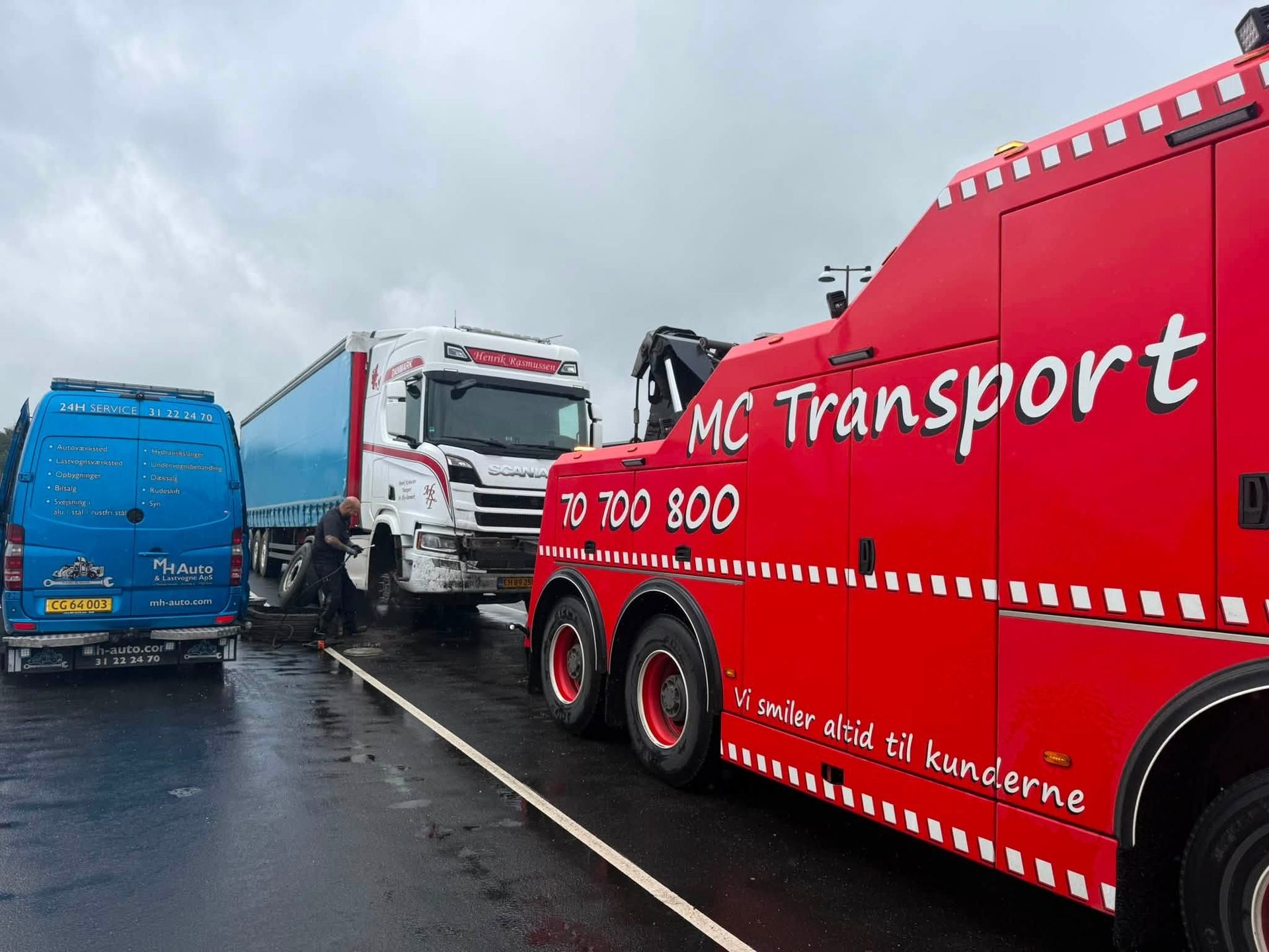 Autohjælp 24/7 når dit køretøj ikke kan køre videre - MC Transport