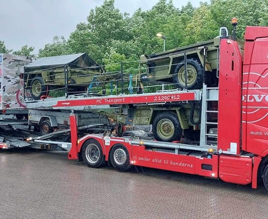 TMA køretøj til beskyttelse ved vejarbejde - MC Transport