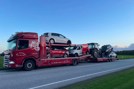 Blandet vognlæs til landsdelen - MC Transport vognpark