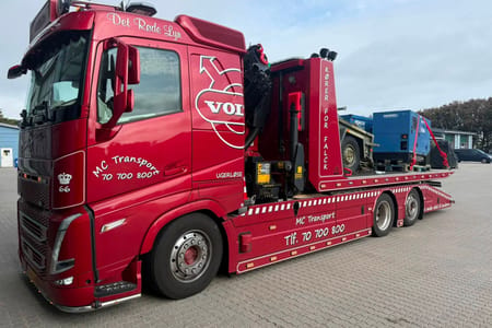 Det Røde Lyn · Hurtig udrykning - MC Transport vognpark